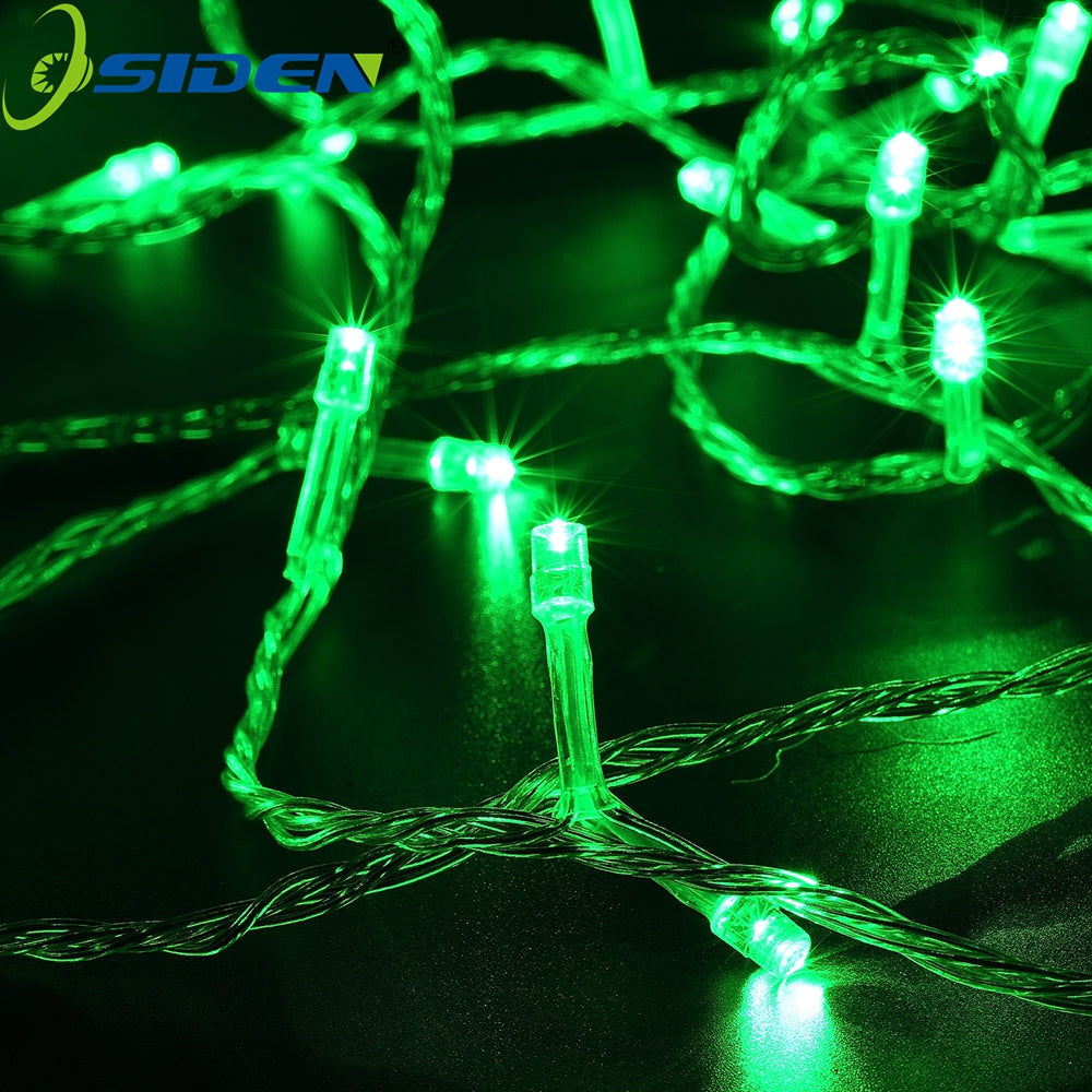 10PCS DHL 220V/110V 50M 500LED Warm White Red Yellow Blue Green Purple Pink MultiColor String Lights for Christmas party wedding