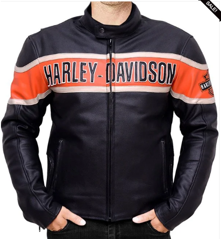 HARLEY DAVIDSON VICTORY LANE LEATHER JACKET