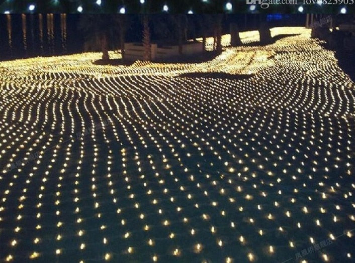 #828new 10M*8M 2000LEDs large net lights festival Christmas