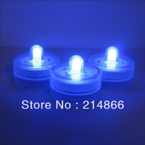 2016 Sale New 120pcs/lot Led Tea Light Submersible Waterproof Decor Floral for Wedding/holidays/christmas/valentine Decoration