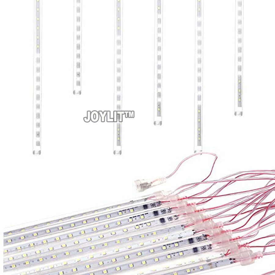 10set SMD 2835 AC100-240V Christmas decoration 19.68inch 50CM Tube LED Meteor Shower Rain Tubes Wedding Party Garden Light