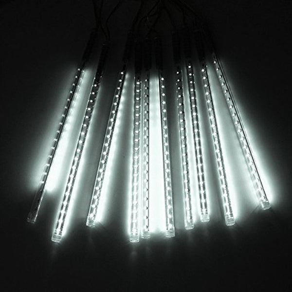 10set SMD 2835 AC100-240V Christmas decoration 19.68inch 50CM Tube LED Meteor Shower Rain Tubes Wedding Party Garden Light