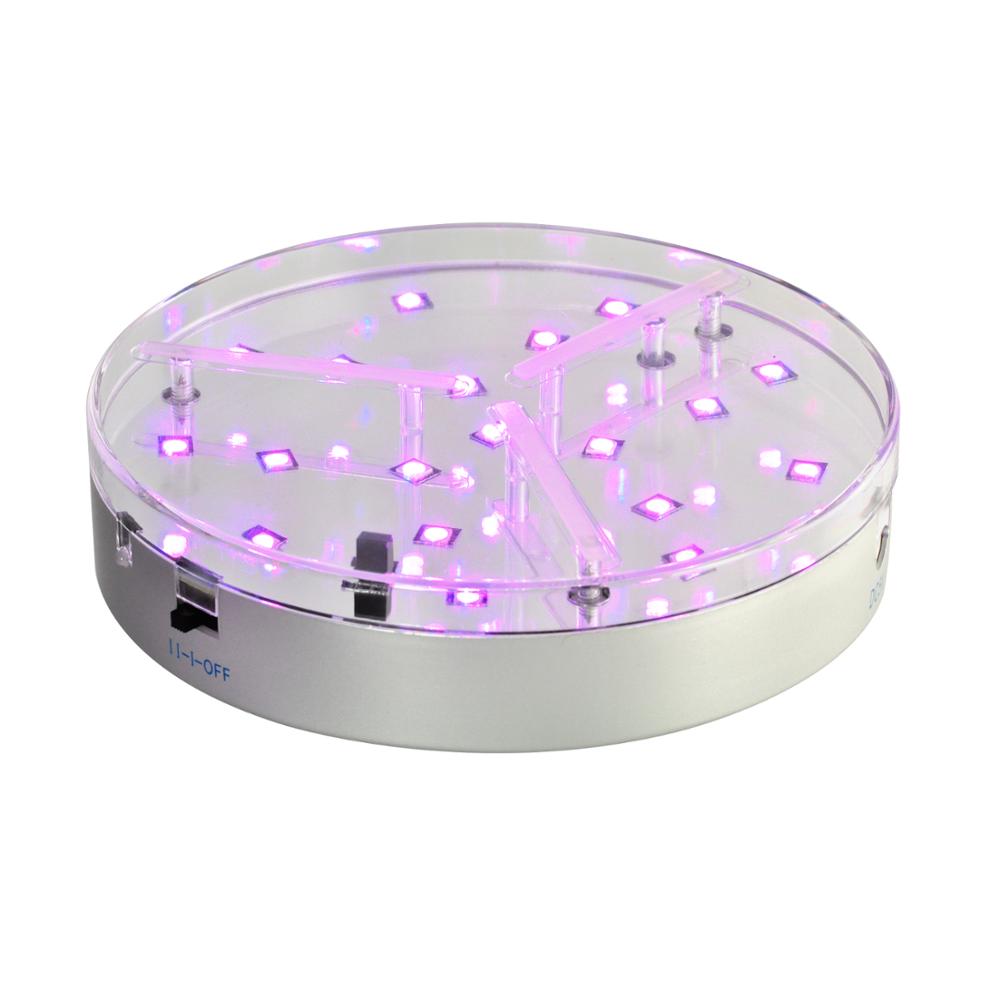 10pcs 6 Inch vase lamps 3AA Battery Operated Vase Base Light 24keys remote control for wedding party decoration lighting