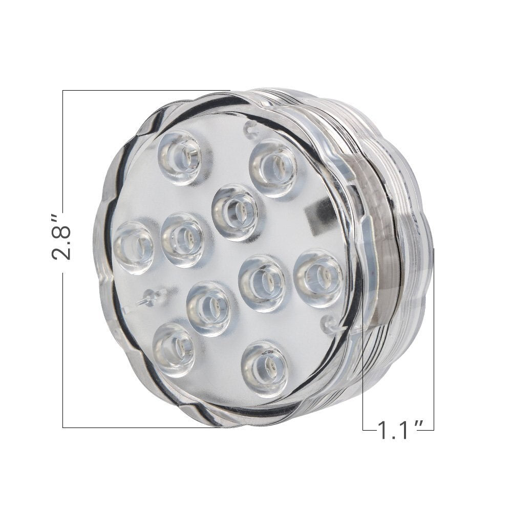 50Pcs/lot LED Light Base Display For Nargile Shisha,Hookah Submersible Nightclub Decoration Supplies