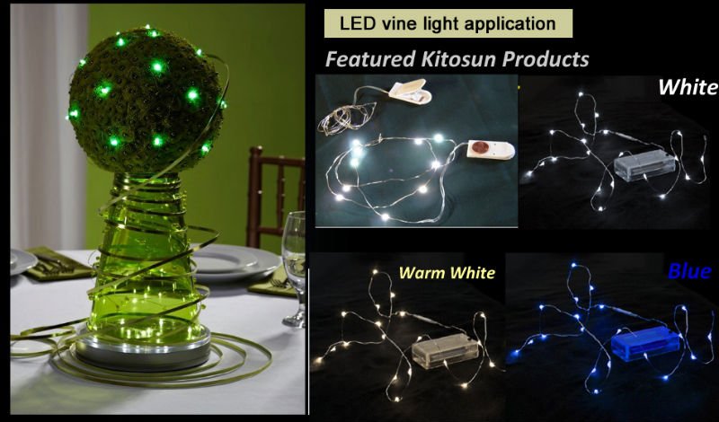 LED copper string light/Mini led fairy lights/battery operated mini led lights For Christmas Xmas Party Wedding