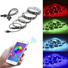 10sets/lot Led Flexible String Light One For Four TV Background Strip Lights ,Bluetooth USB APP Mobile Phone Controller