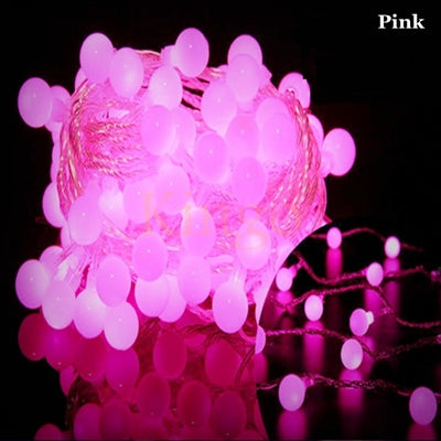 50M 400 led Ball string light outdoor Globe Fairy light waterproof wedding Party Garden christamas Xmas decoration Garland lamp