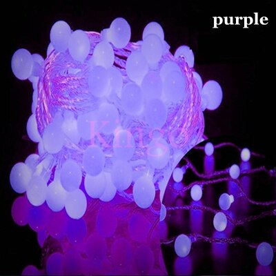 50M 400 led Ball string light outdoor Globe Fairy light waterproof wedding Party Garden christamas Xmas decoration Garland lamp