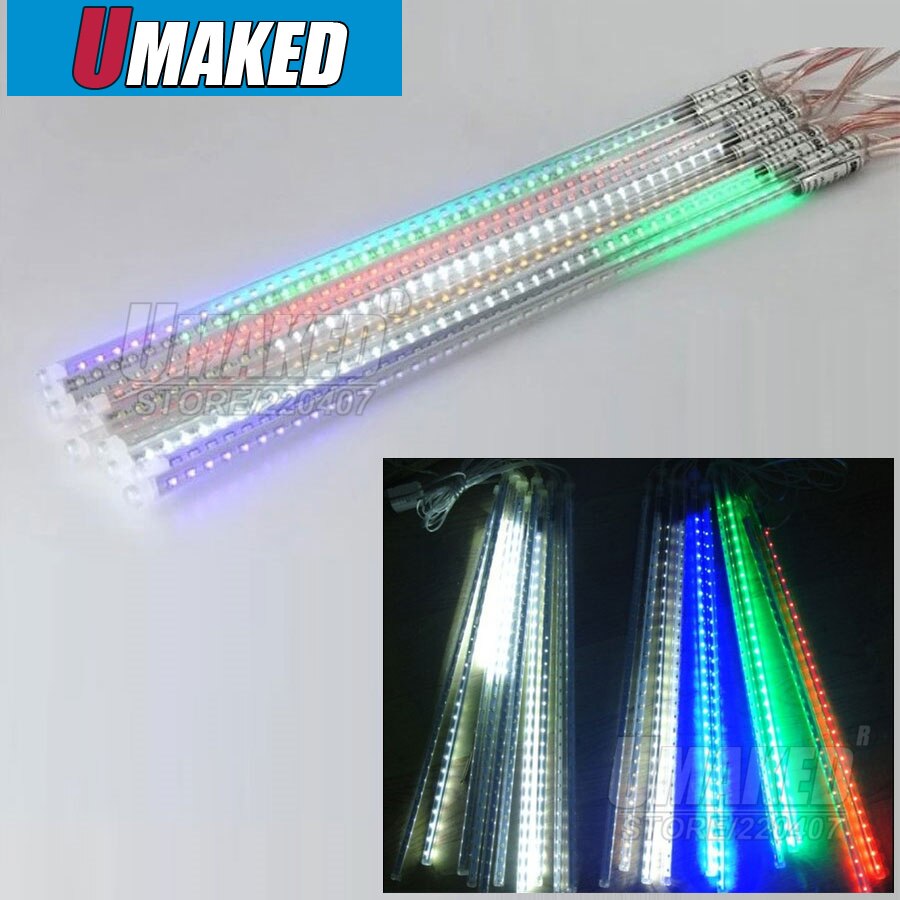 10tubes/set 50cm SMD5050 220V 72leds/tube LED snow fall,LED christmas light, waterproof raining tube, led meteor tube