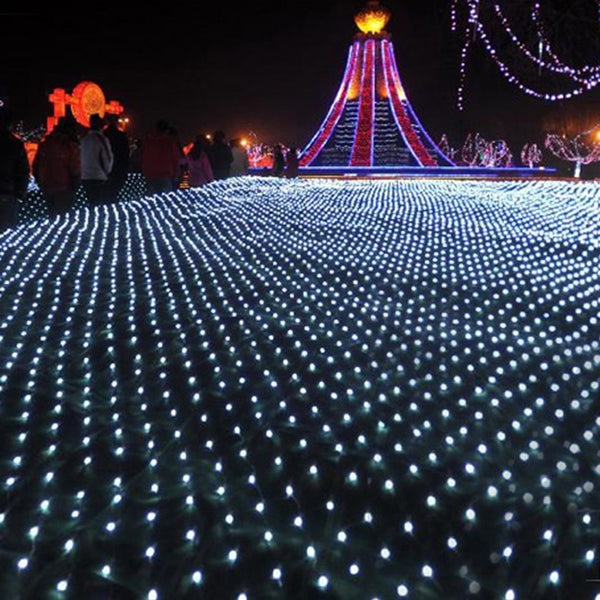 10mx8m Super large LED Net Christmas Lights Led Mesh led Net Lights Garland Lights Waterproof For Xmas New year Holiday