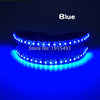 Laser Semicircle Flickering Glasses Holiday Lighting Led Neon Thread Dazzling Eyewear for Fluorescent Costume Party Night Club