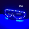 Personalized Neon Led String Racing Glasses Fluorescent Festival Props Funky Luminous Laser Wolverine Glasses Holiday Lighting
