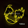 Stage Lamp 3V Voice Control 50pcs Led Light Up Scar Face Creative Illuminate Neon EL Cable Easter Party Mask as Holiday Lighting