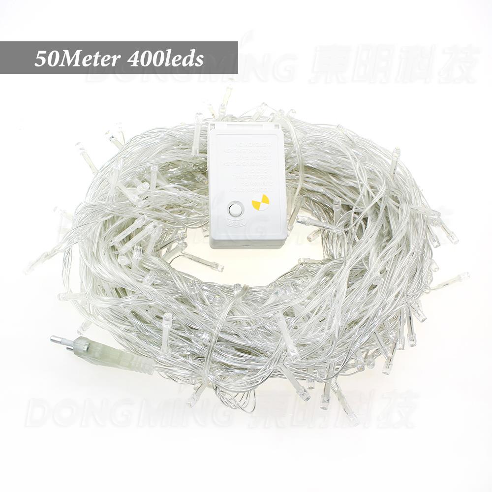 2015 new style 400 LED 50m led christmas lights string light Fairy Holiday Home Party Wedding Luminaria Decoration Lamps AC220v