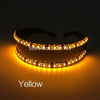 For Cocktail Party Props Bright Neon Led Light Fancy Costume Glasses Holiday Lighting Led Cycling Eyeglasses Bar Night Disco
