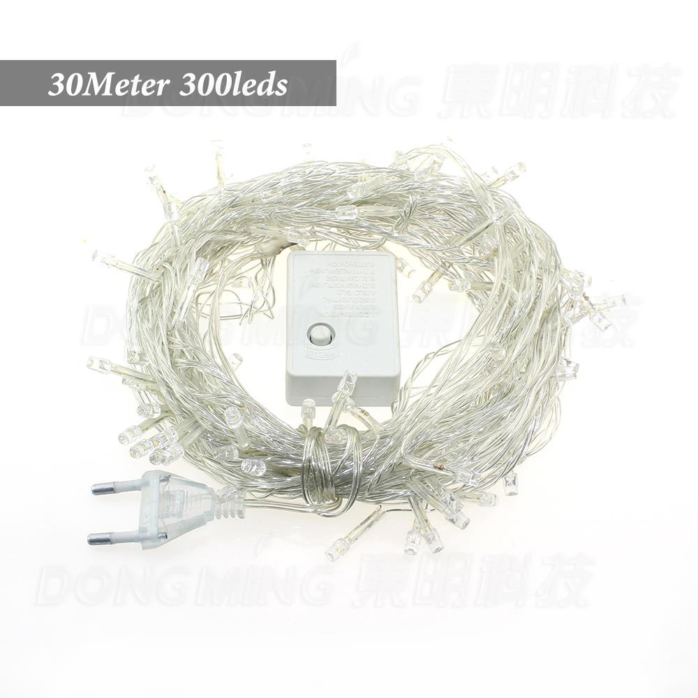 30m 300Leds Led String Lights Xmas 220V/110V christmas party Garden garland holiaday wedding curtain Decoration fairy lights