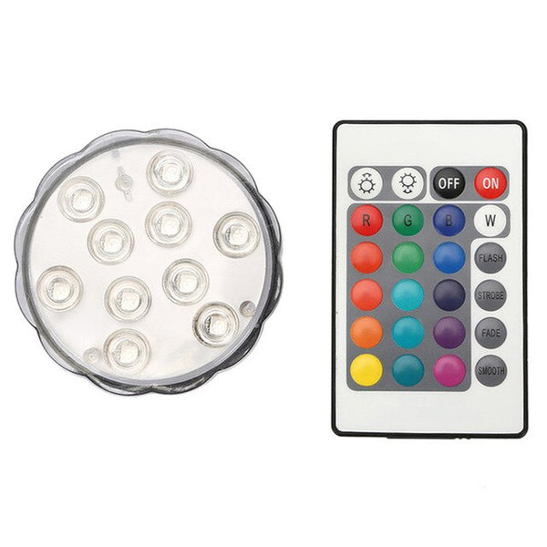 16pcs LED Submersible Candle Floral Tea Light Candle Flashing Waterproof Table Vase Wedding Party Xmas Decoration Hookah Shisha