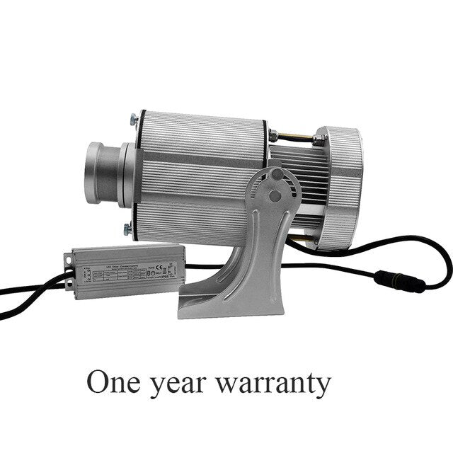 Advertising Lights Silver 80W Water Wave Effect LED Projector Outdoor Waterproof 10000lm Custom Water Wave Image Projector Light