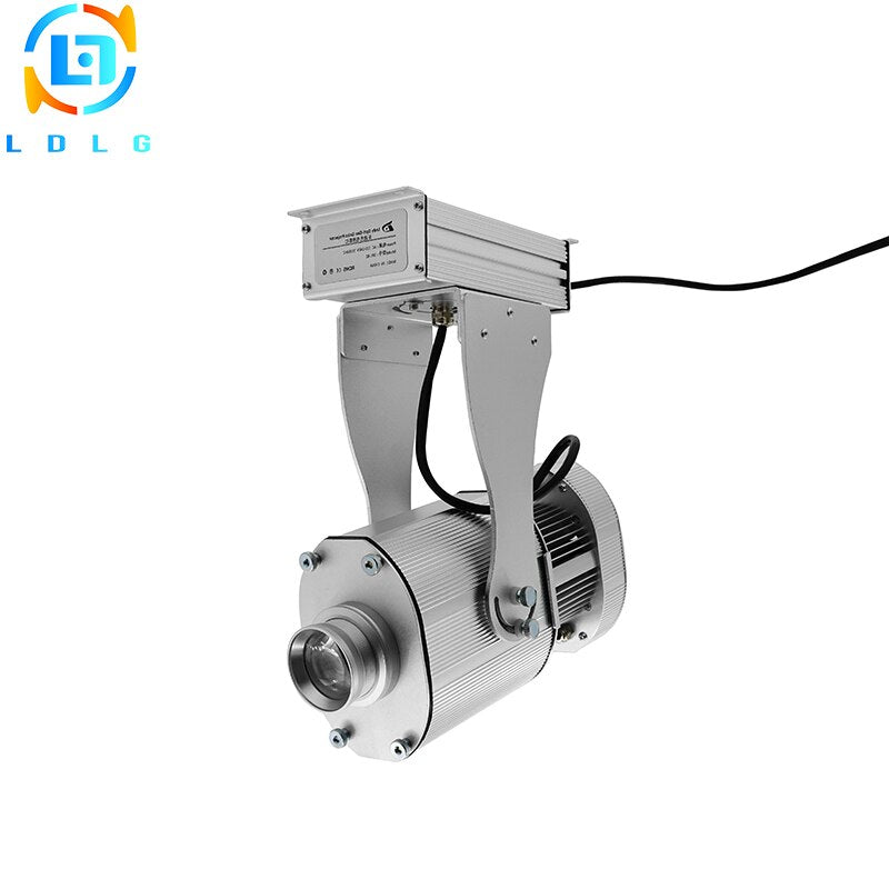New Arrival Middle Size Aluminum Alloy Christmas Indoor 80W LED Gobo Projector EU US UK 10000lm Festival Images Projector Lights