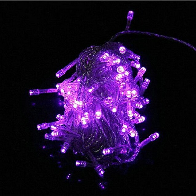 20pcs 20M 200LED Christmas Fairy String Light w/linkable fe&male connector-warm WHITE/red/yellow/blue/white/pink/purple/Colorful