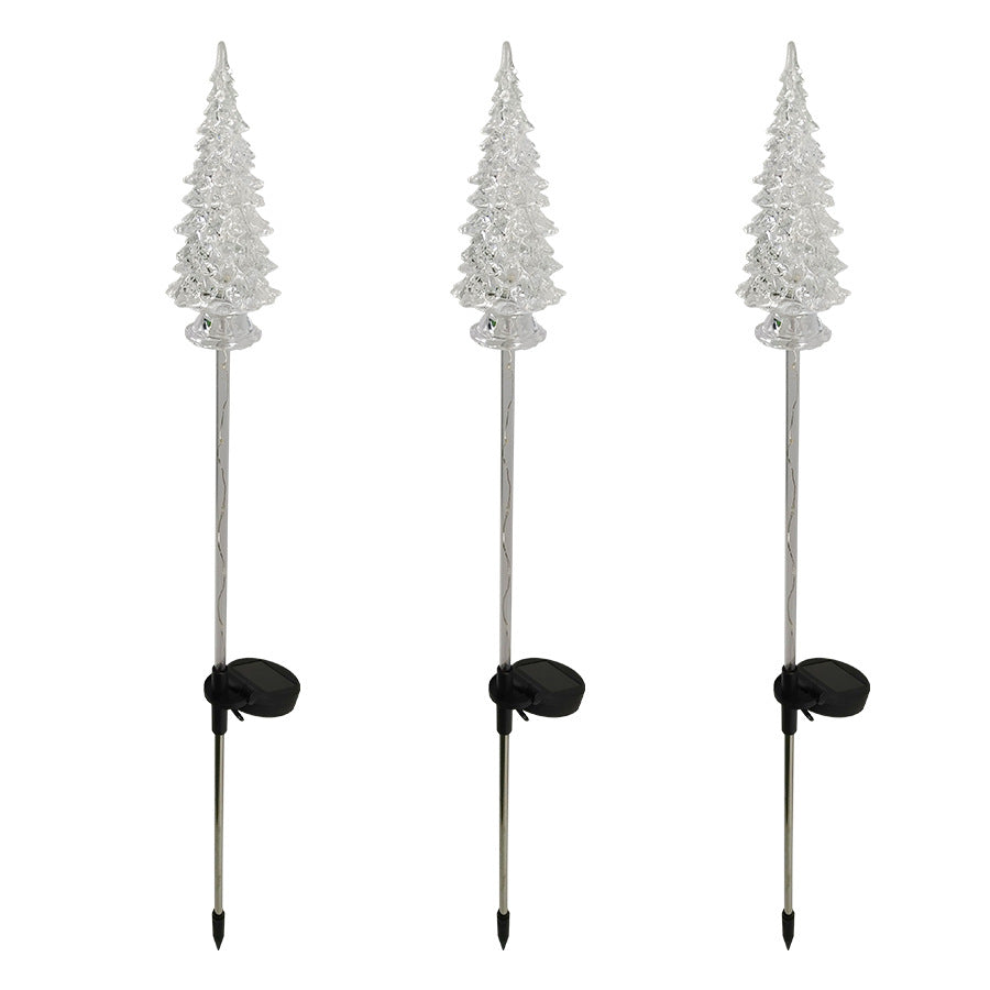 Solar RGB Christmas Tree Solar Lawn Light