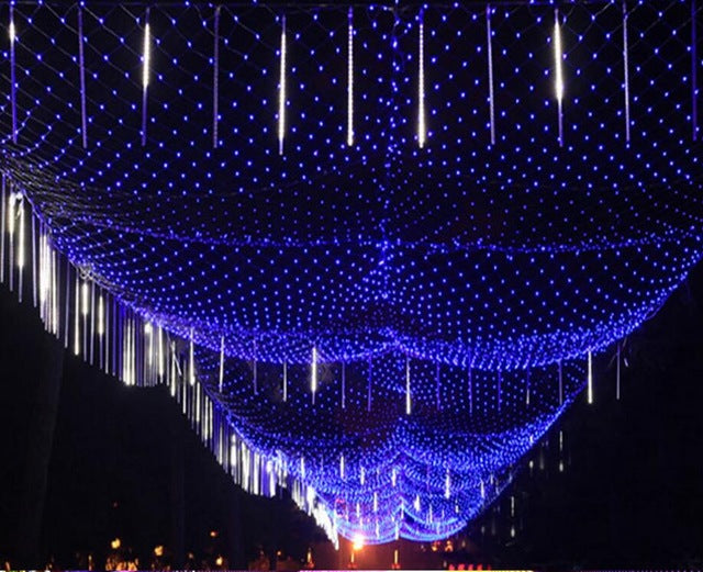 6M*4M 640LED Christmas net lights curtain lights flash lamps festival Christmas Holiday decoration lights