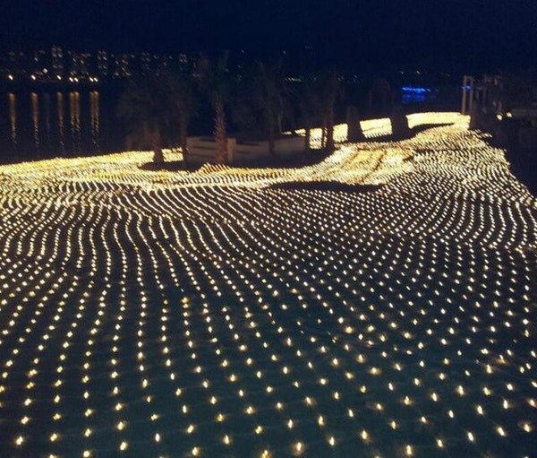 6M*4M 640LED Christmas net lights curtain lights flash lamps festival Christmas Holiday decoration lights