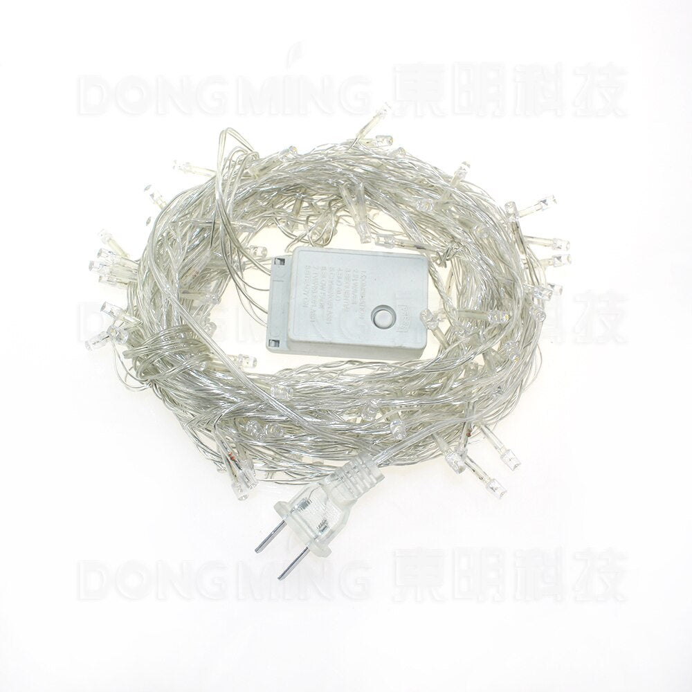 Hot 2016 led christmas  lights xmas holidy party wedding decoration led fairy string lights 30m 300 led AC 110V EU AU US Plug