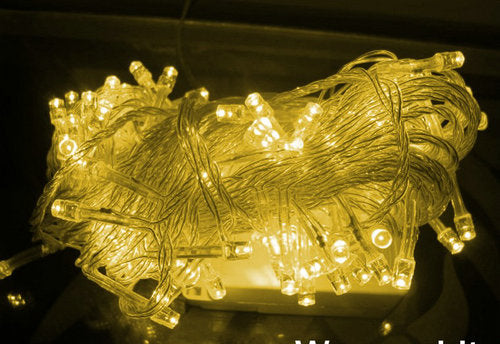 20pcs/lot 10M 100LED Fairy String Light Christmas EU 220V  male&female Linkable connector 9 color optional Xmas-static,no flash