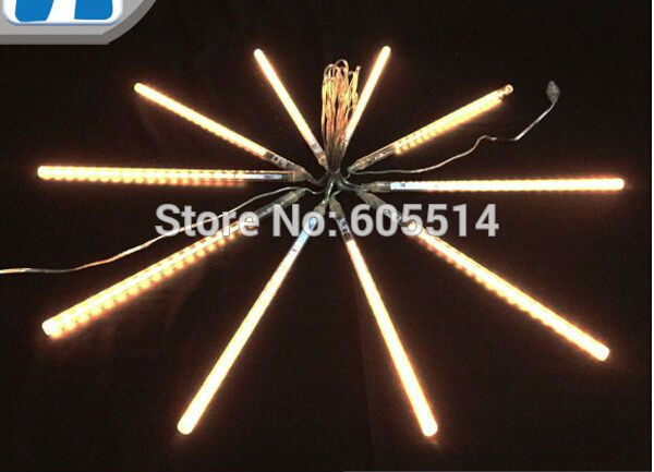 [Seven neon]10sets AC110-220V 3meters 10pcs/set 10W 30cm long 36leds/pcs 3528led smd wrm white led meteor tube light