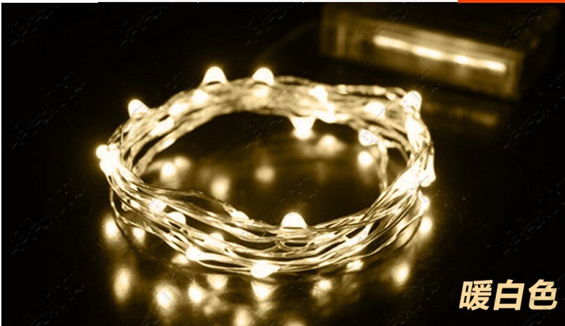 3M 30 LED lamp battery copper lamp series Wedding Christmas decorations all over the sky star small lights flashing light lamps