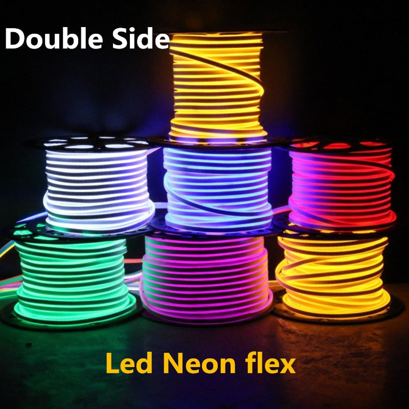 Mini Neon flex ,120pcs 2835 SMD per meter led neon tube ,220V/110V led sign board tube ,Signature word light with 100m