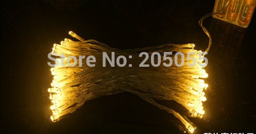 10pcs/lot 10m 80LED String Fairy Lights AA Battery Operated Christmas Xmas Wedding Party Garden Home Decor-WARM WHITE