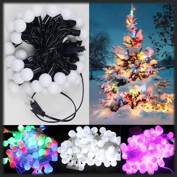 by DHL or EMS 100 pieces 5M 220V LED Fairy tale String Light Garden Christmas gift