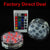 100Pcs Waterproof RGB multicolor changing LED lamp with remote cotrol , wireless submersible LED lights