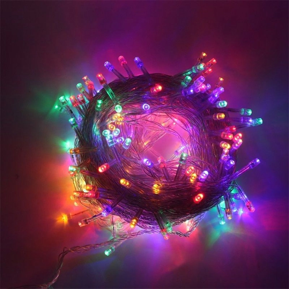 20pcs/lot LED String Light Waterproof AC 220V  50M 500M LED Christmass Indoor Outdoor Holiday Decoration