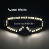 Trendy Dazzling DJ Bar Led Rave Party Ski Goggles Light Up Xmas Racing Eyeglasses as Christmas Holiday Lighting Carnival Decor